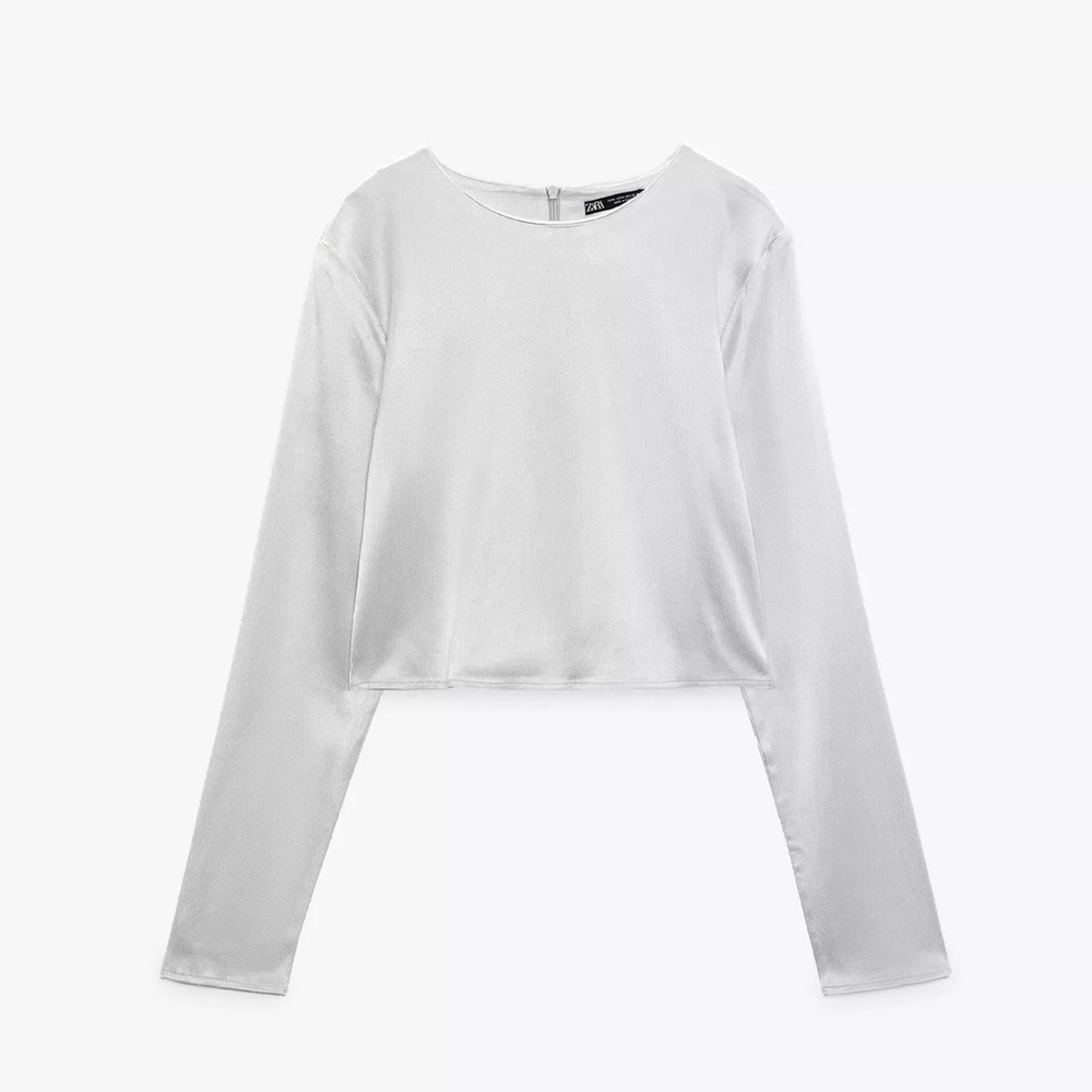 Pearl Grey Skirt Set